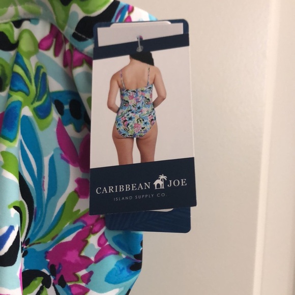 Caribbean Joe Ladies Swim Suit - Picture 4 of 6